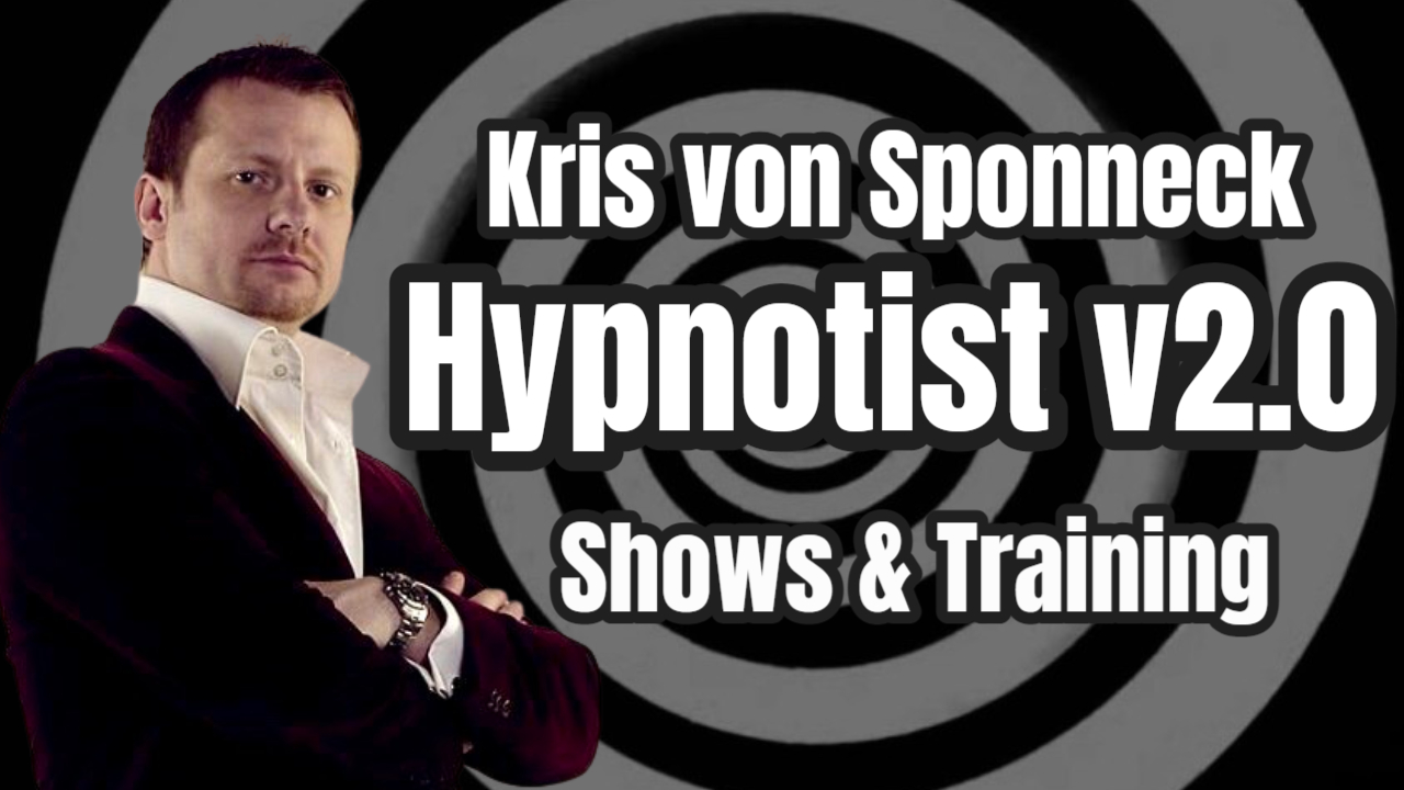 Stage Hypnotist Kris von Sponneck | HypnoticShow.co.uk